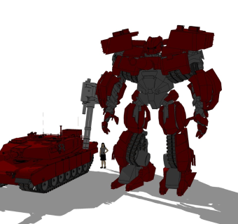 精细机器人模型 (39)